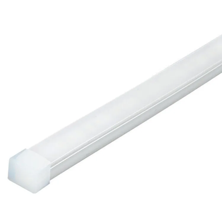 
DC24V neon strip 120leds/m warm white for room Flexible LED Neon linear lights with Aluminum Channel Clips 