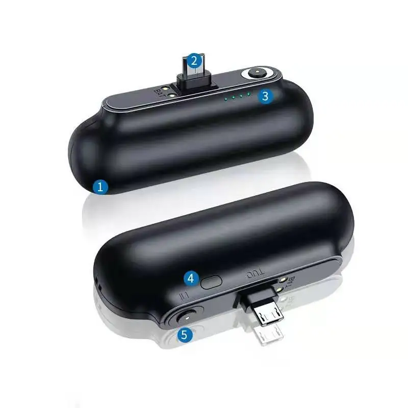 
2021 hot selling 2600mA wireless magnetic mini pocket power bank 