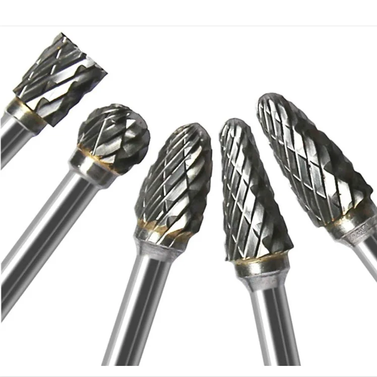 Hot Sale Carbide Rotary Burrs Tungsten Carbide Rotary Burr for Woodworking Drilling Metal Carving Engraving Polishing