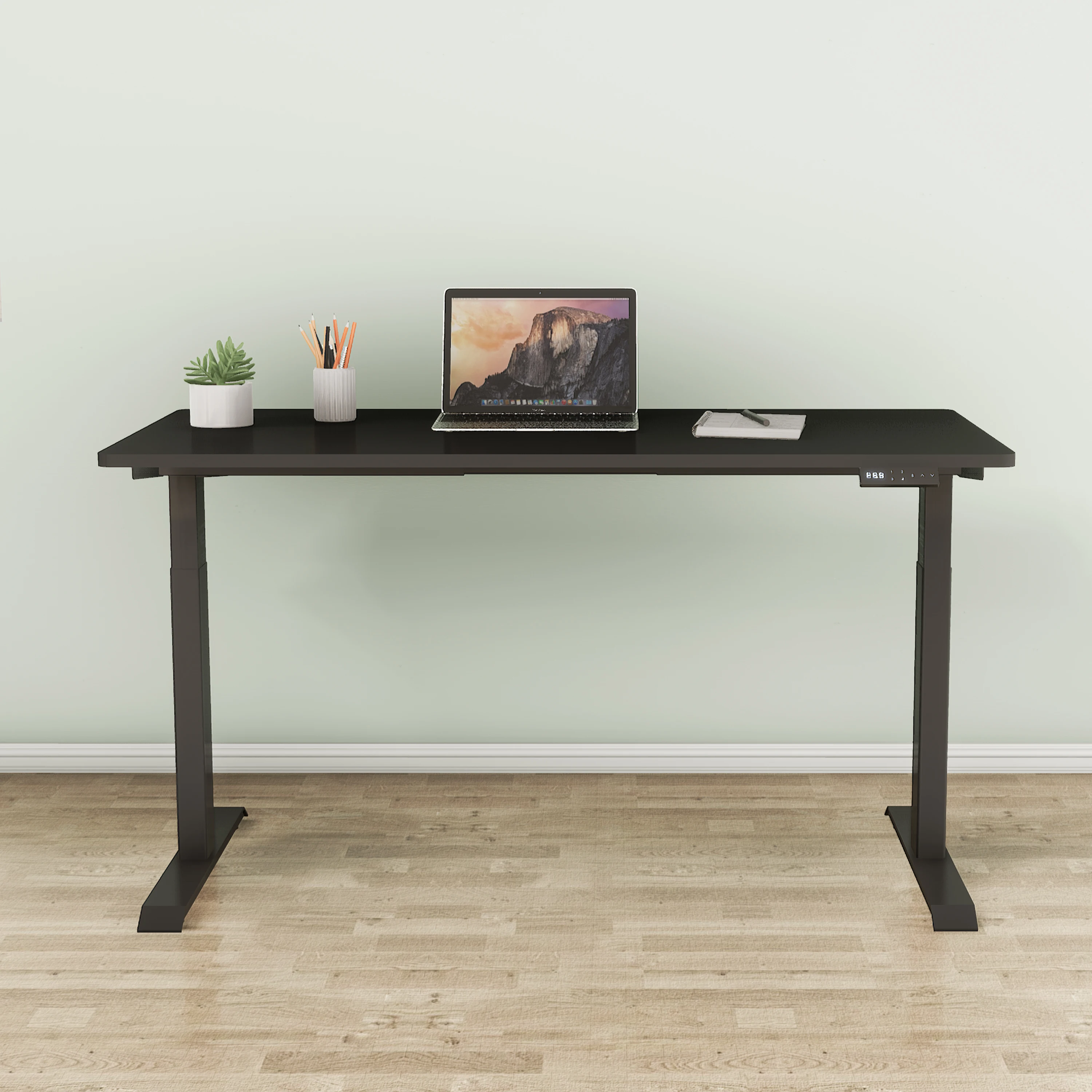 office furniture desks with 2 legs adjustable height modern design standing desk