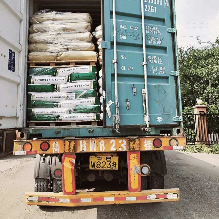 PVC calcium zinc heat stabilizer WD-1 for foam board co-extrusion, providing formulation and technical services