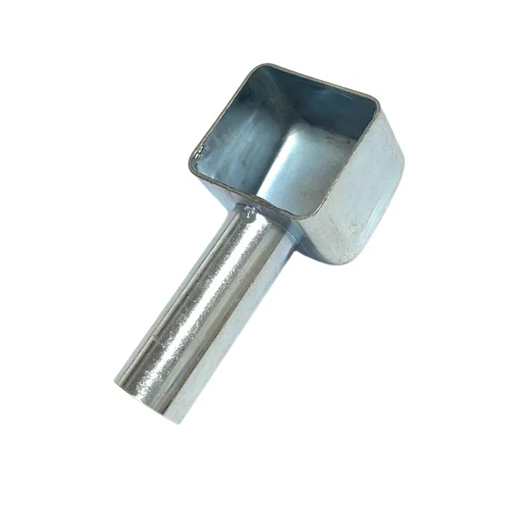 Steel Connection Caps Sheet Metal Fabrication Metal Stamping Drawing Zinc Plating Heater Parts