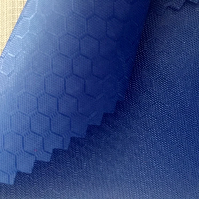 Жаккардовая оксфордская сотовая ткань с полиуретановым покрытием для сумки/рюкзака/багажа/чемодана/палатки/обуви