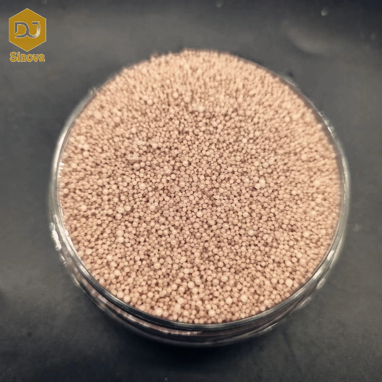 Plant based powder candle wax sand in colors orange pink desert rose