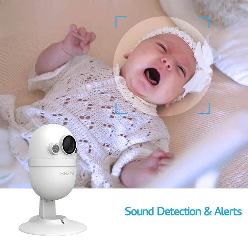 
Smart home full hd 1080p night vision video camera wifi camera from BOSMA 