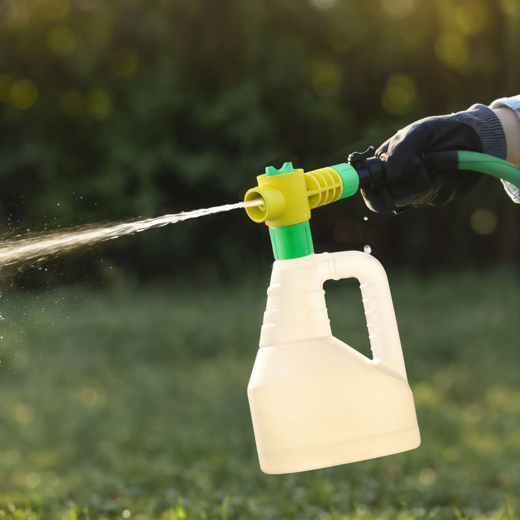 Hot selling Chemical Solution Liquid Mixing Water Hose End Sprayer for lawn care and garden care