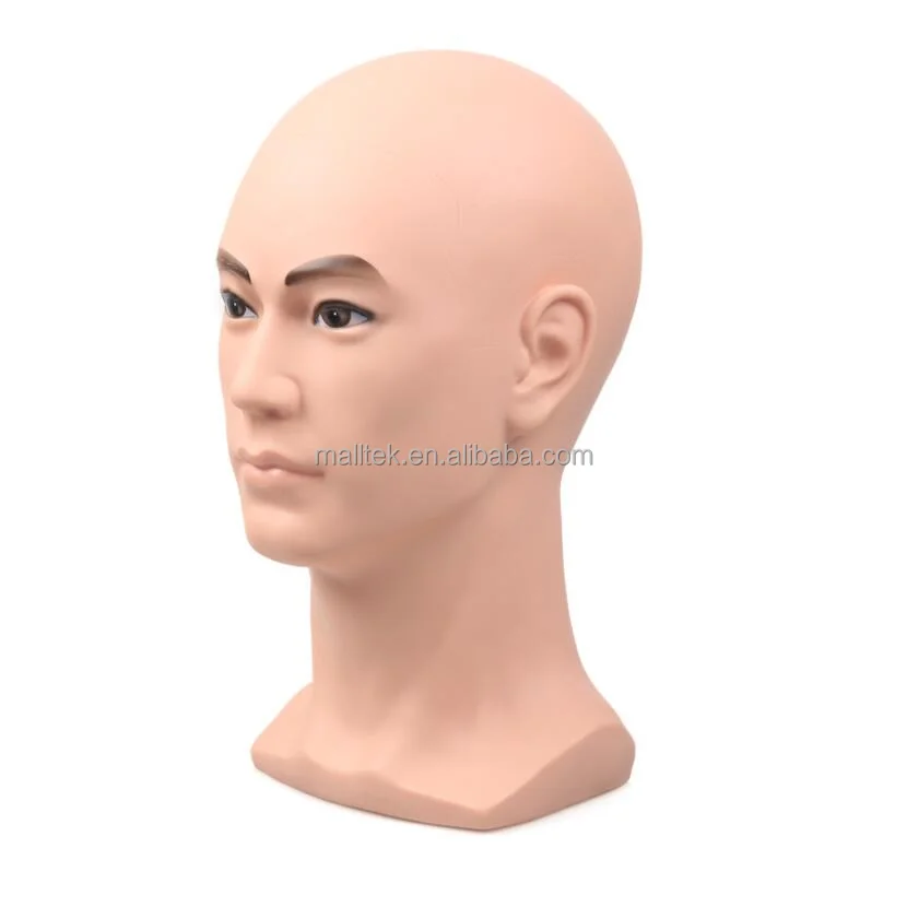 Wholesale Male Good Quality Head FRP Hat Display Mannequins