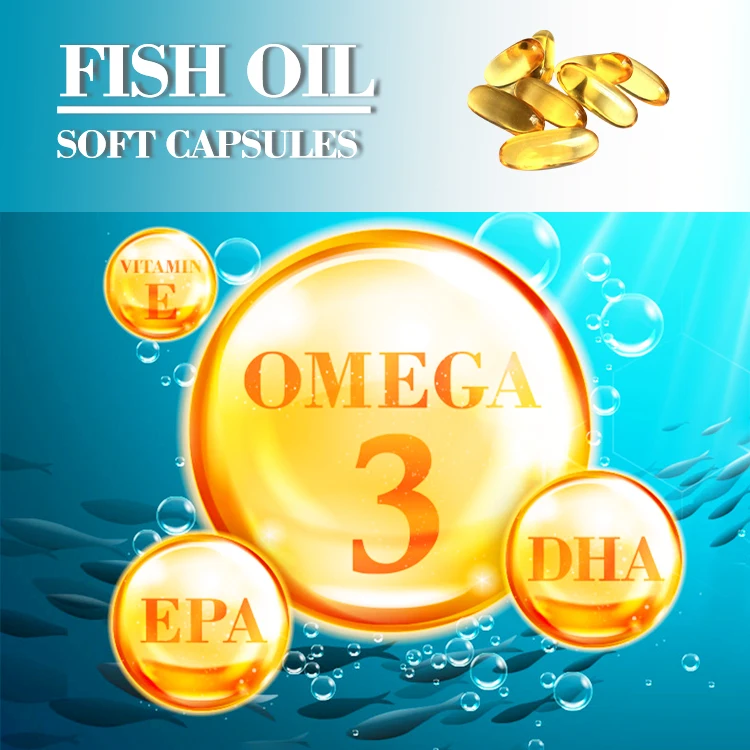 Oem Manufacturer o 3 Fish Oil Softgel Capsule With High Dha/epa Fish Oil In Bulk