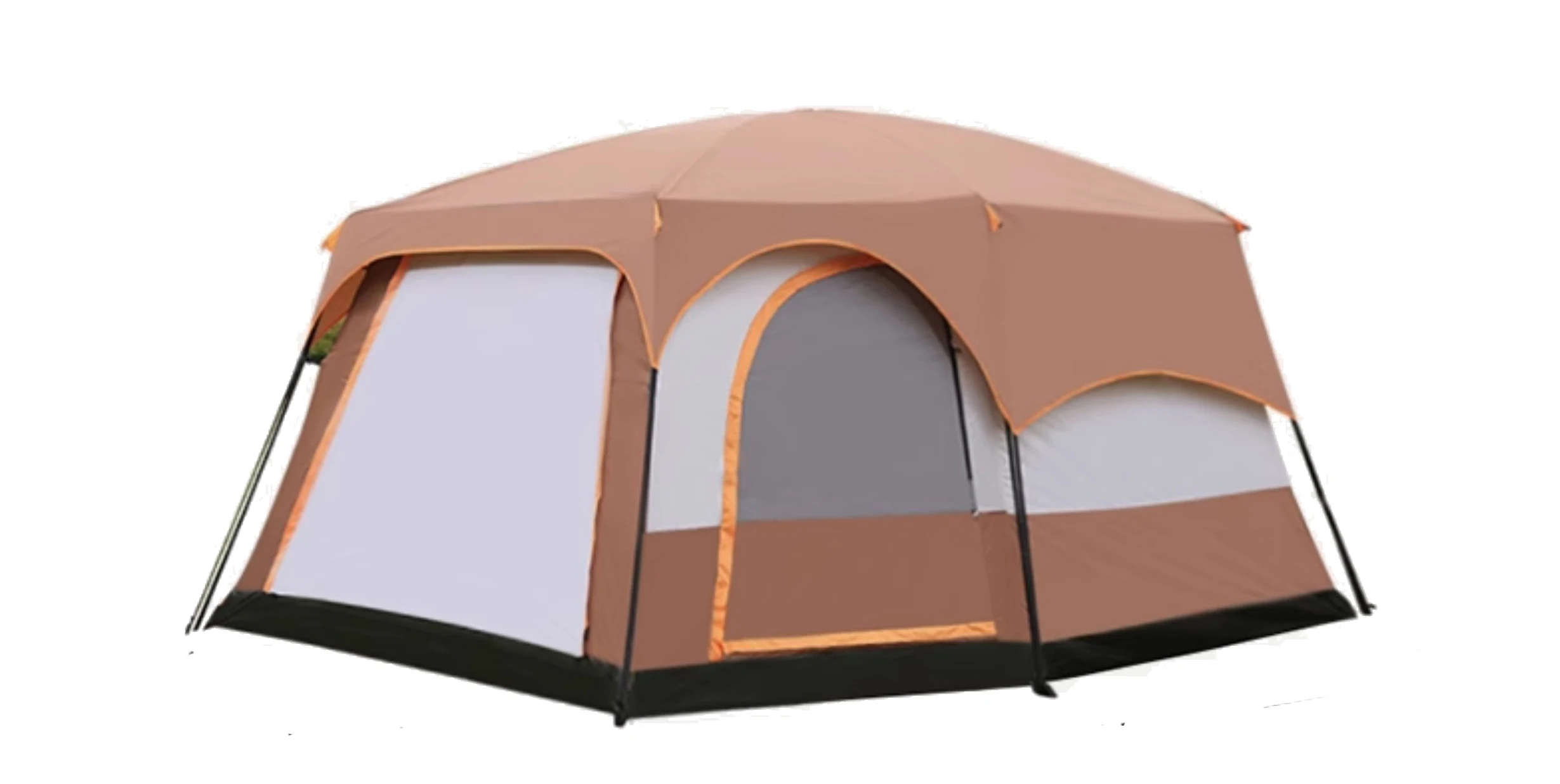 XIASHENG Automatic Waterproof Pop-Up Camping Tent Oxford Fabric for Glamping Beach Family Travel Summer Fishing Use