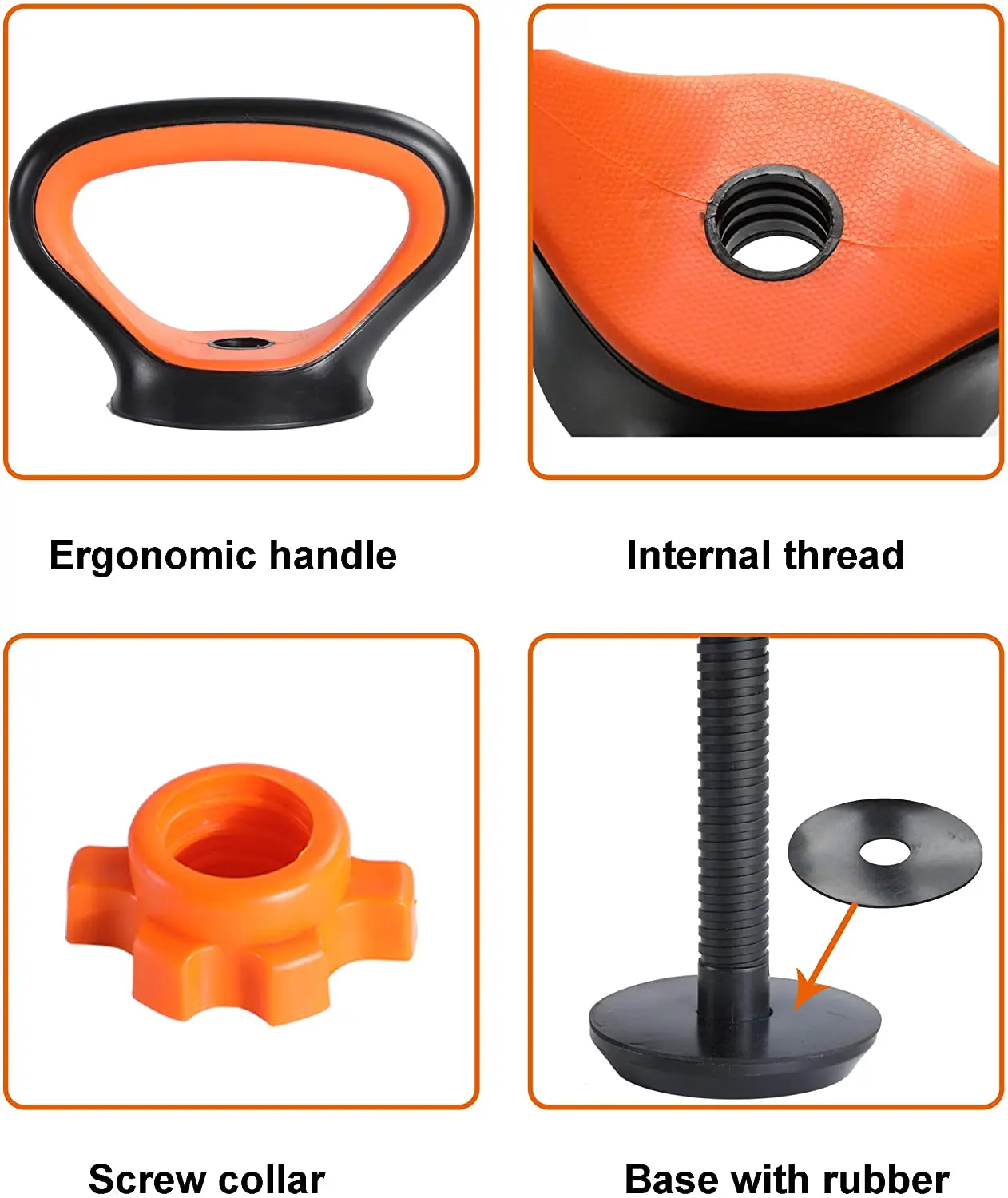 1 дюймовая Резьбовая ручка для гирлянды-регулируемый захват для гирлянды для гантелей, штанги
