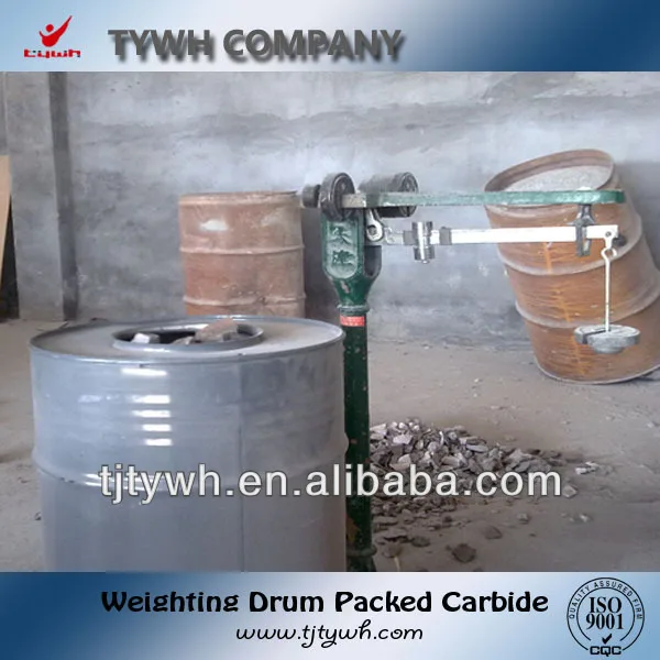 The best quality calcium carbide 5080mm can generate a large amount of acetylene