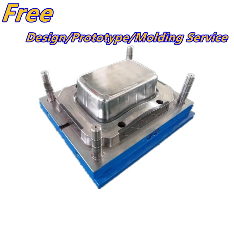 Profesional Plastic box injection mould,plastic injection mould maker for food container mold