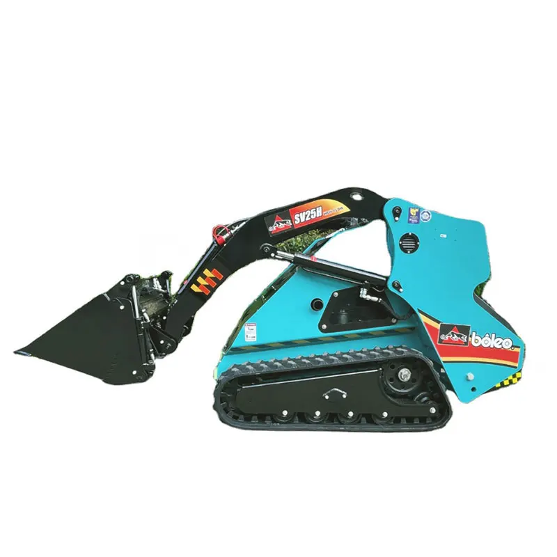 Diesel Tunnel Compact Crawler Mucking Loader 25hp Small Loader Mini Skid Steer Loader