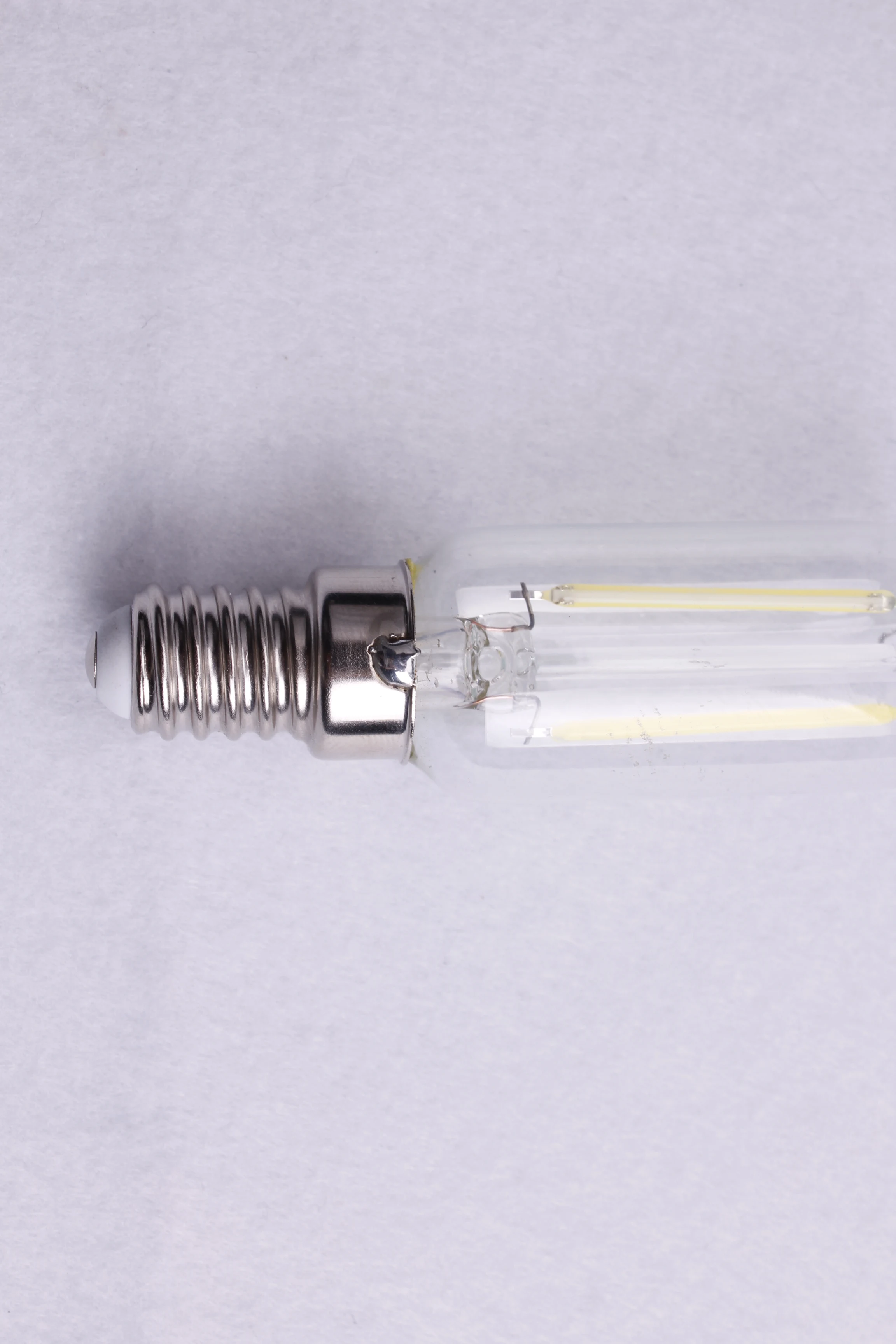 New lighting hot sell small dimmable vintage 2W 4w  E12 E14 LED Filament Bulb T25 with ce rohs saa