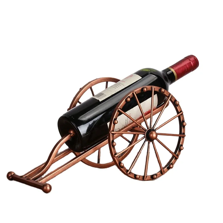 Novel Design Custom Wine Rack For Displaying And Storaging Red Wine/Champagne Black Metal Wine Bottle Holder