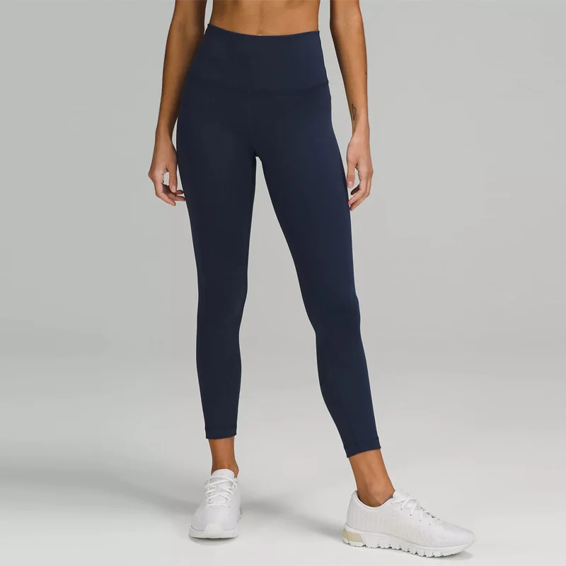 High Quality Drawstring Leggings 76 Nylon 24 lycra Gym Wear Sport Leggings Fitness Lycra Tights for Women