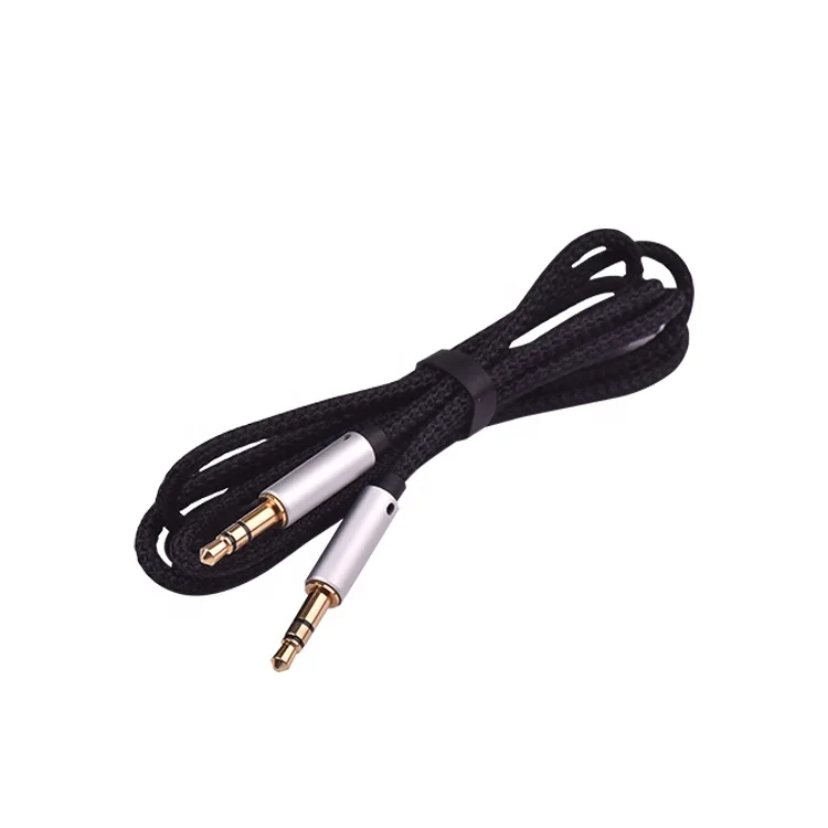 Серый высококачественный нейлоновый Плетеный 500MA 2 RCA до 2 RCA звук аудио кабель для ПК/ноутбука