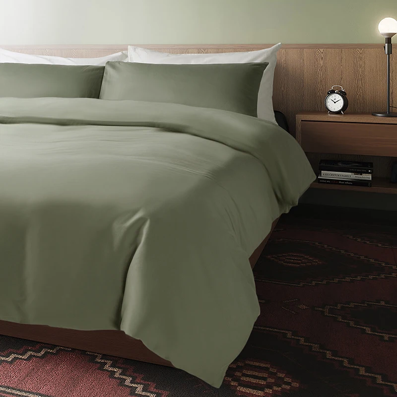 Custom designer pure cotton luxury bed linen duvet covers and bed sheets