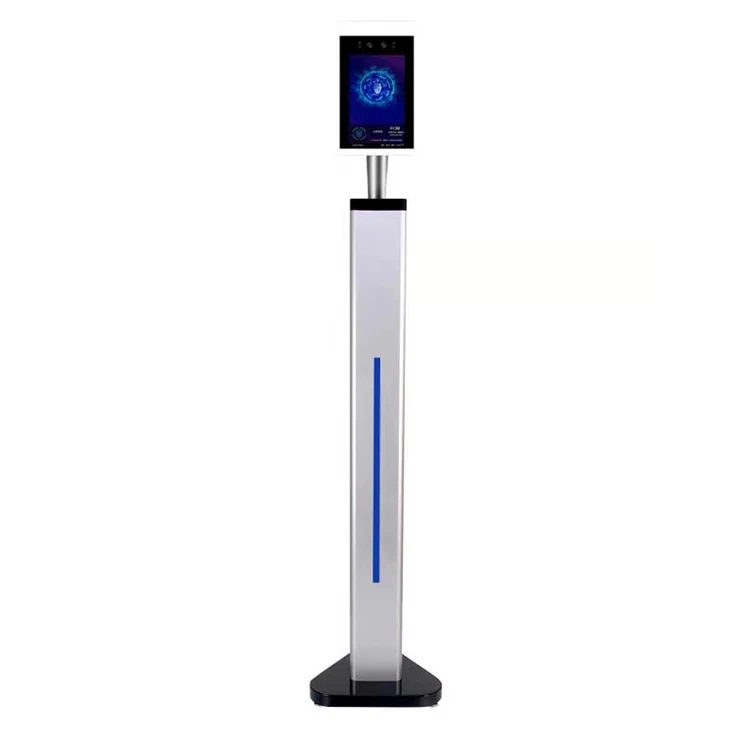 8 Inch Face Recognition Temperature Measuring Machine Face Recognition Attendance Machine for Turnstile