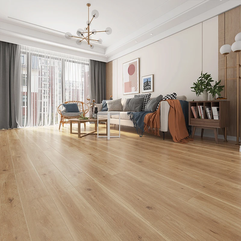 New Design 8mm 10mm 12mm Germany Technique Waterproof Design High Gloss Hdf Wood Laminate Flooring