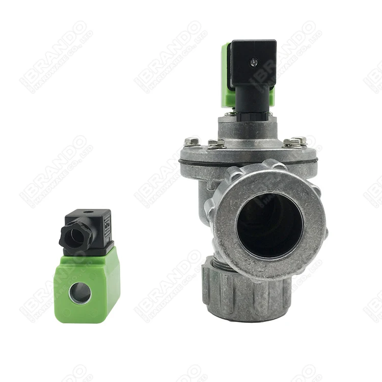  AC110V DC12V 1 'дюйма DN25 DMF-ZM-25 под прямым углом электромагнитный клапан в широком спектре отраслей