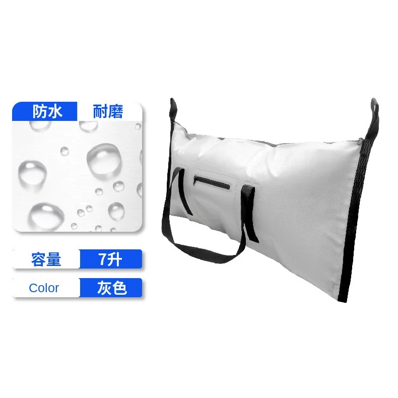 Oversized PVC Sea Fishing Tuna Storage Bag 10L Fresh-keeping Thickened Waterproof Leak-proof Fish Bag Customized Stock