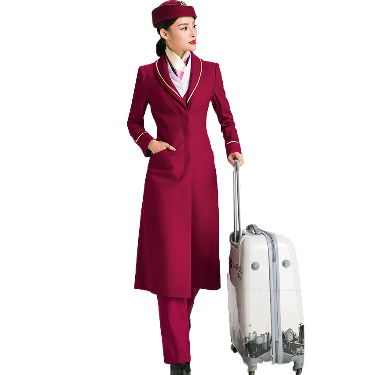 Униформа для стюардесс, профессиональный костюм, платье для авиакомпании, юбка, жилет, платье для стюардесса, одежда для работы на рабочем месте
