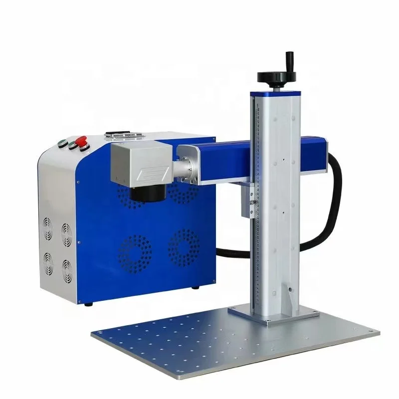 
fiber laser marker with convey belt for marking metal and cup of perfume with production line for pen marking 
