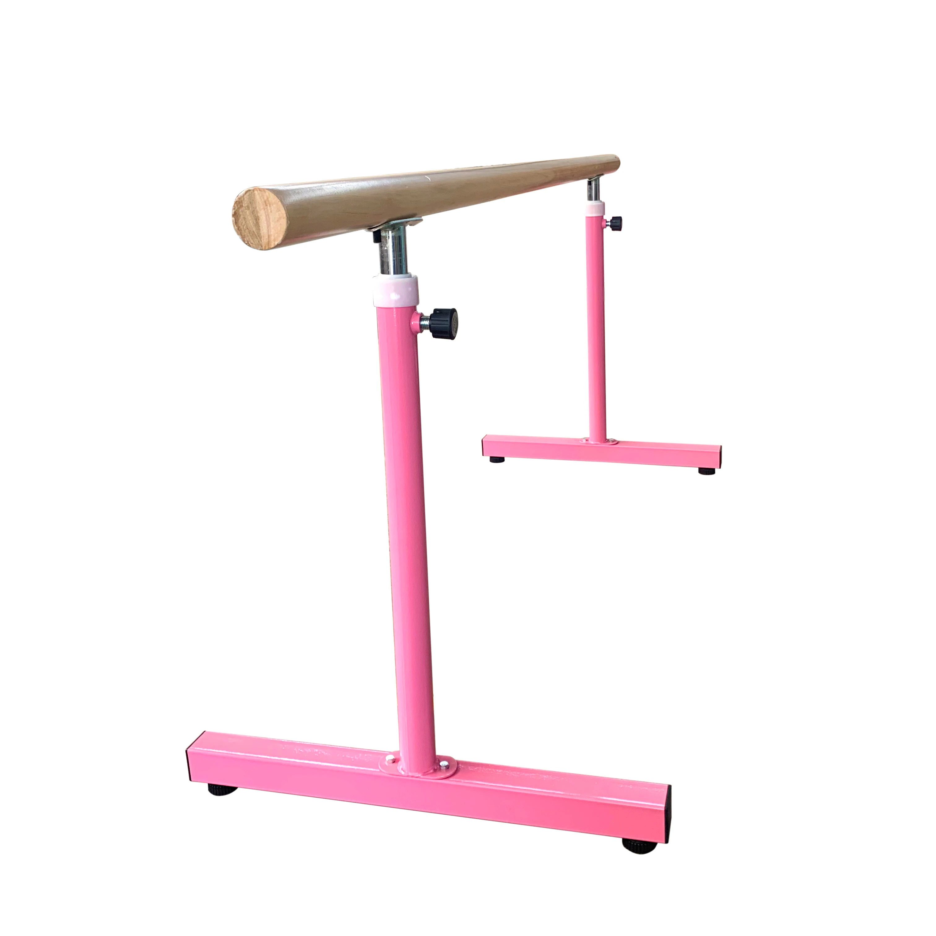 Adjustable Movable Floor Mounted Exercise Ballet Barre Pole dancing pole