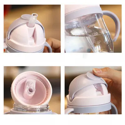 factory price kids bpa free water bottle leakproof for school children With suction ball