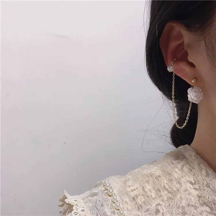 Stud Cute Surgical Wholesale Set Plastic Filled Gold Plated Waterproof Hooks Snap Hypoallergenic Earrings