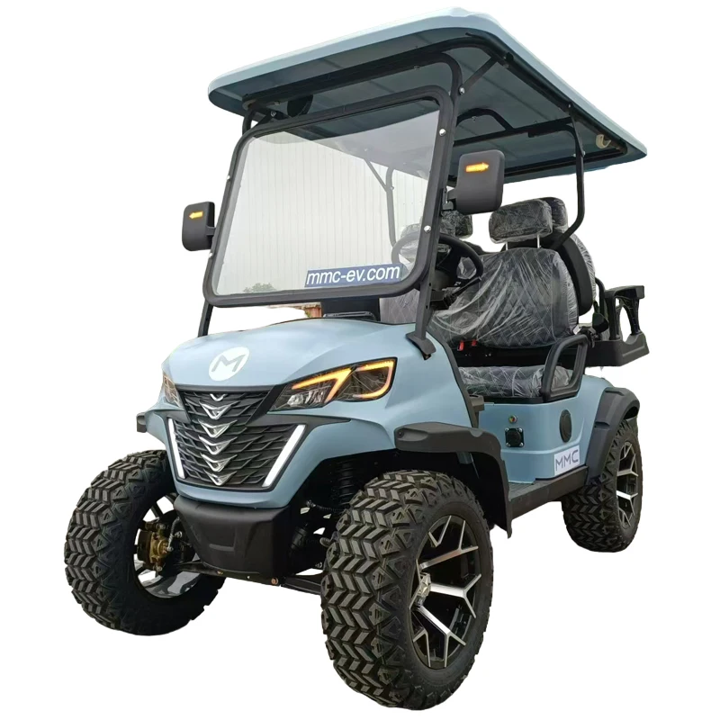 CE certificate Cheap 4 Seater Utility Vehicle Cart Golf Buggy 48/60/72 V Battery Drive Electric Golf Car