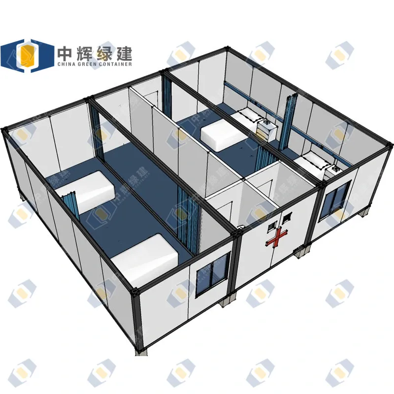CGCH 2022 мобильный контейнер клиника хижина стильное модульное здание больницы медицинский модуль дом