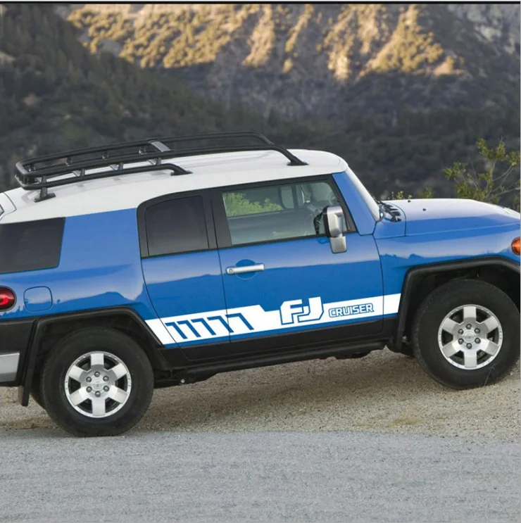 It is suitable for the decoration of Toyota Cruze Toyota-FJ CRUISER side skirt scratch