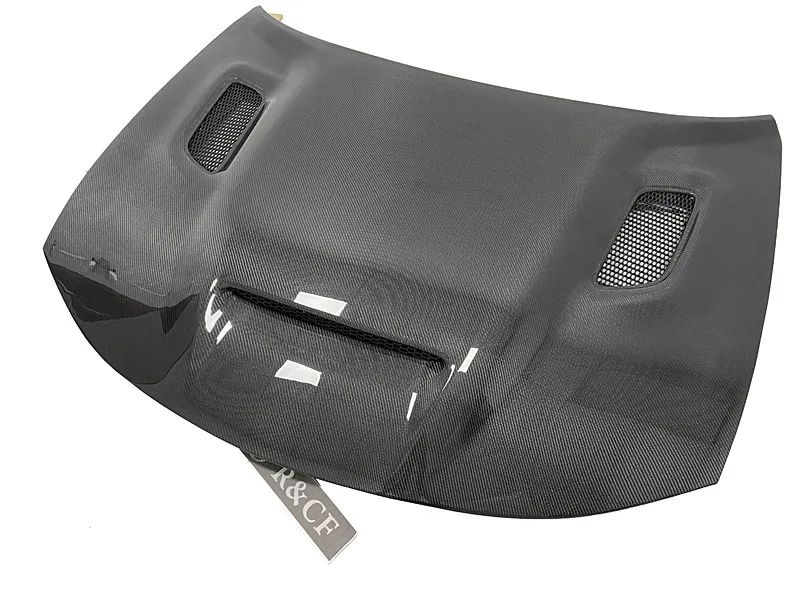 For 2015-21 Dodge Charger SRT Hellcat Redeye Style Carbon Fiber Front Hood Bonnet with vents