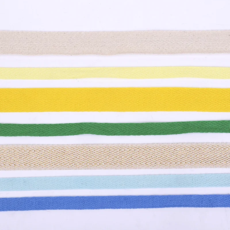 Making Outdoor Supplies Heavy Cotton Webbing 2cm Wide 50 Yard Polyester Cotton Webbing Strap for Webbing Bag Handles Bag Strap
