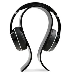 Wholesale price Clear Black One-stop Service Acrylic Gaming Headset Holder Headphone Stand Acrylic Items