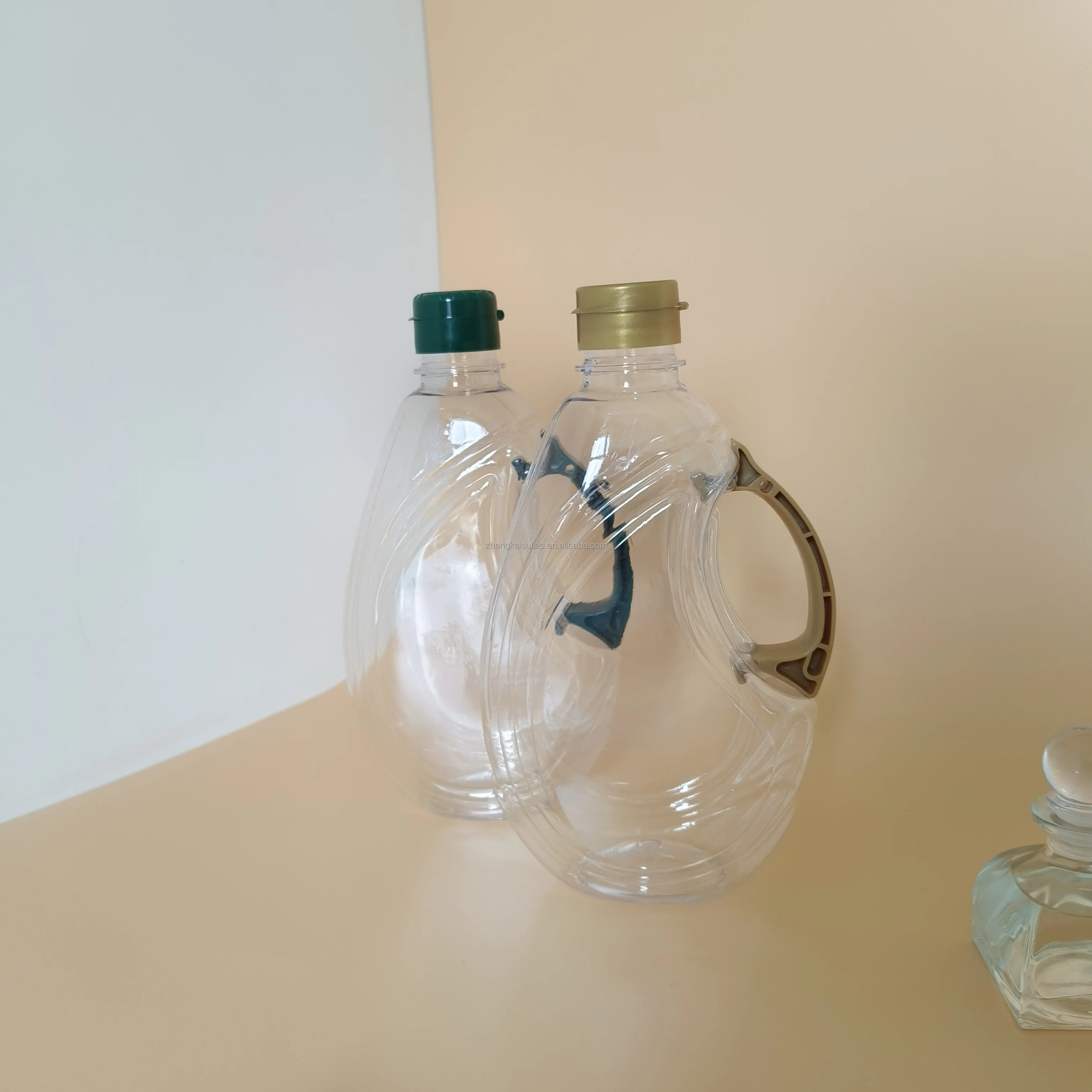 1000ml linseed plastic oil bottle packaging cooking oil bottle salad oil packaging bottle