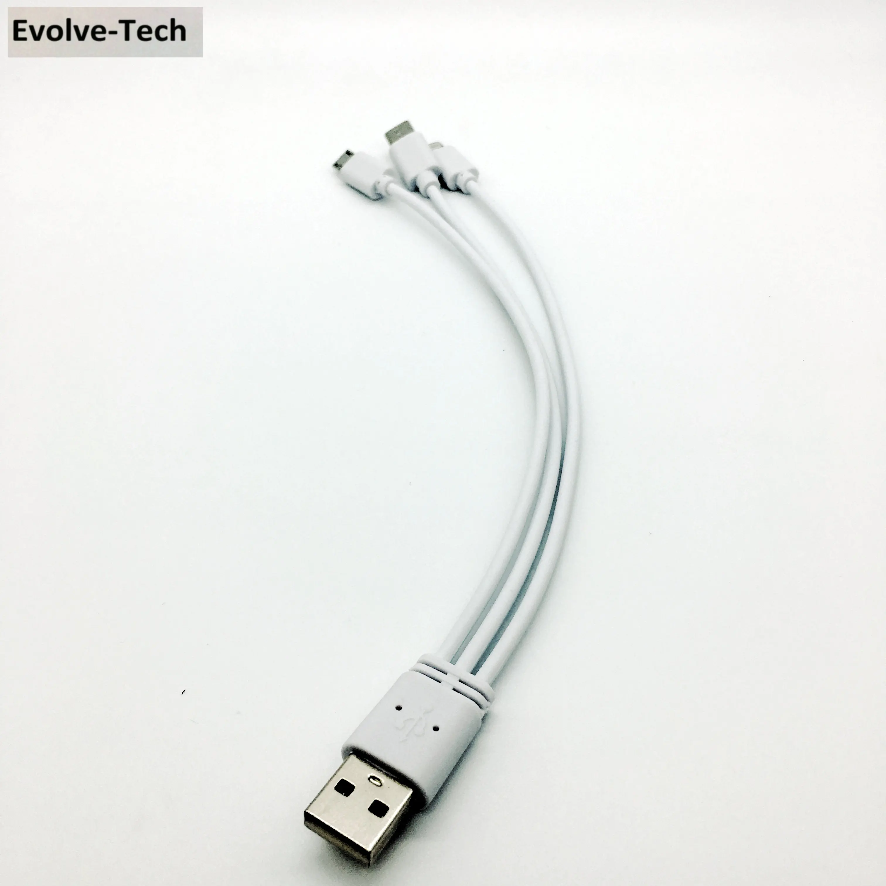  20 см Длина короткого Путешествия Power Bank 1A быстрое зарядное устройство с 8 Pin Type C Интерфейс Micro ПВХ USB