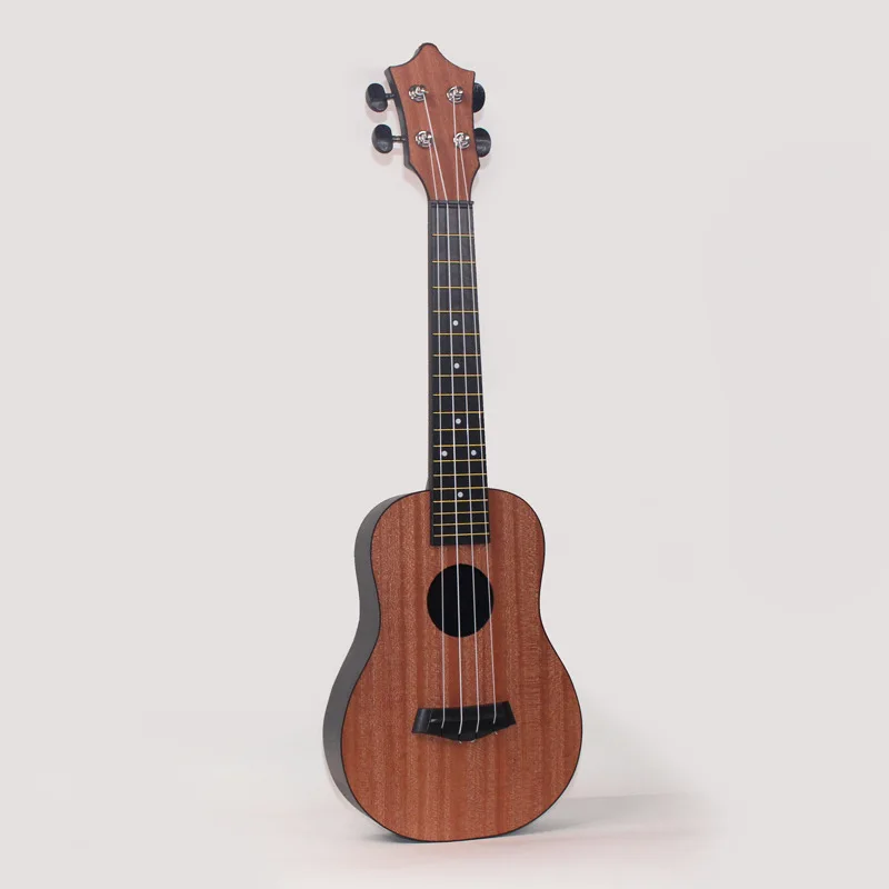 China economic wholesale 21 inch 23 inch colored wood ukulele