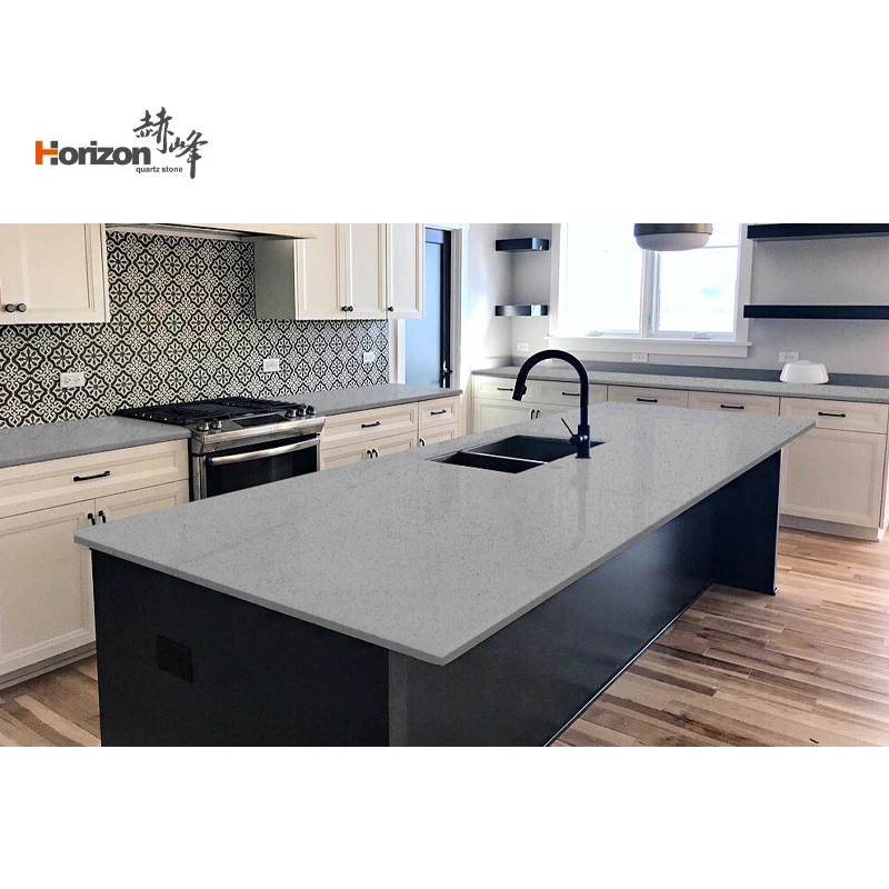 Horizon Casting Stone For Kitchen white Calacatta slab Stone Quartz Stone Countertop