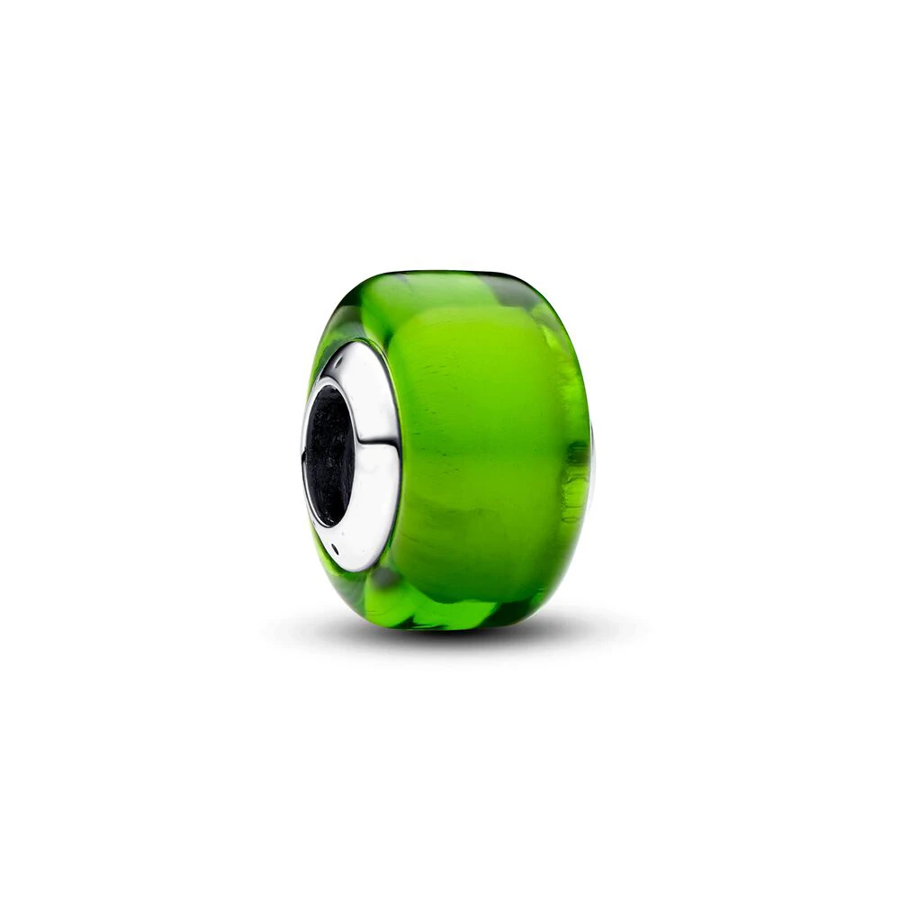 news925 Sterling Silver Bead Friendship Sunset Mom & Love Murano Glass Charm Fit iPandora Women Bracelet Bangle Gift DIY Jewelry