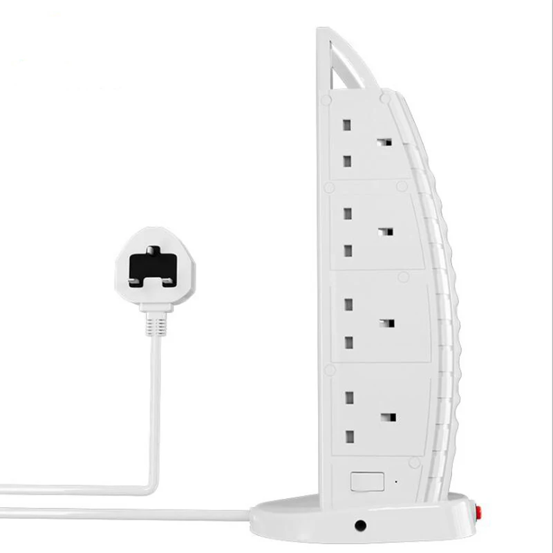 UK Plug Sailboat Decorate Home Multiprise Power extension Cord Cable Electrical Plug Surge Protector Outlets Strip Timer Socket