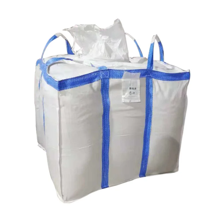 Водонепроницаемость HC, 1500 кг, 1 тонна, полипропиленовые трубчатые большие объемные пакеты, перерабатываемые пластиковые круглые пакеты Fibc Jumbo, производитель