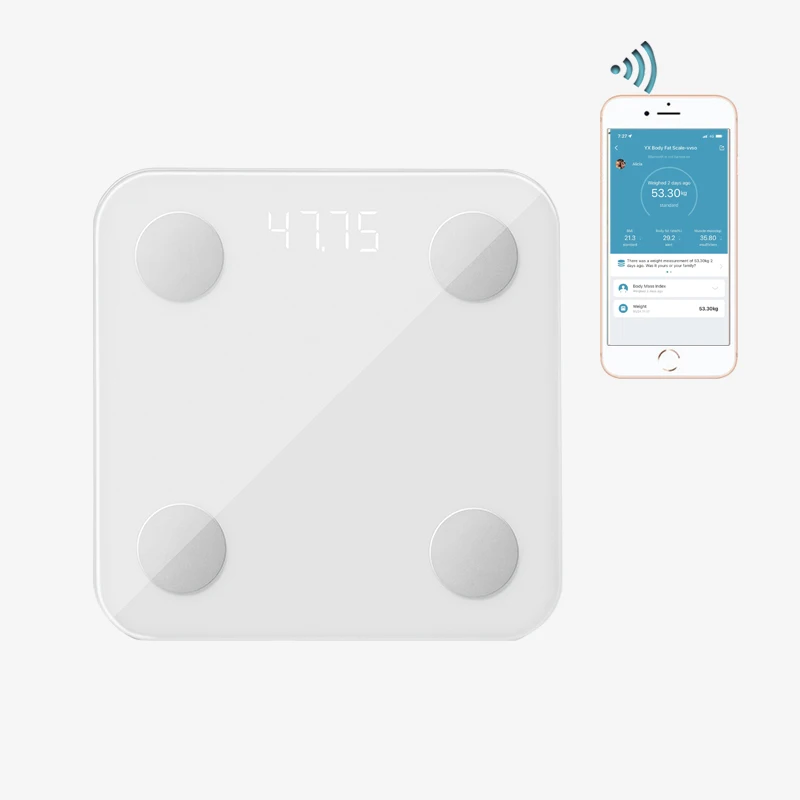 High accurace BMI electronic body fat  scale Digital BMI Smart body fat weighing scale