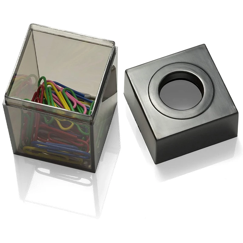 fashion design clips dispenser with marble white color super suitable for office