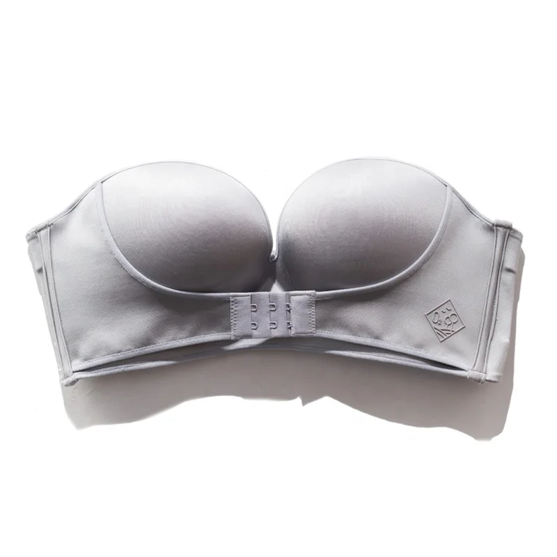 
Hot Selling Sexy Mature Women Push Up Invisible Backless Strapless Bra 