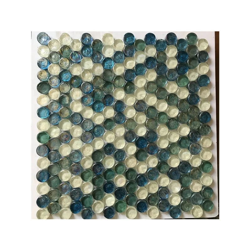 penny round mosaic tiles