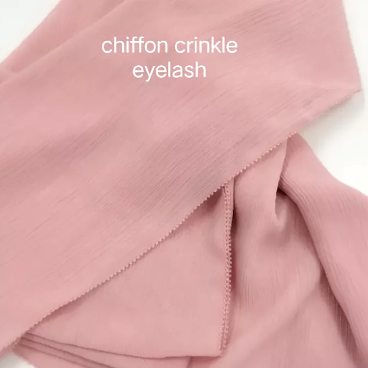 Fashion Satin Eyelash Cotton Shawl Muslim Hijab Malaysia  Big Size Stretchy Plain Head Scarves Jersey Chiffon  Hijab Scarf