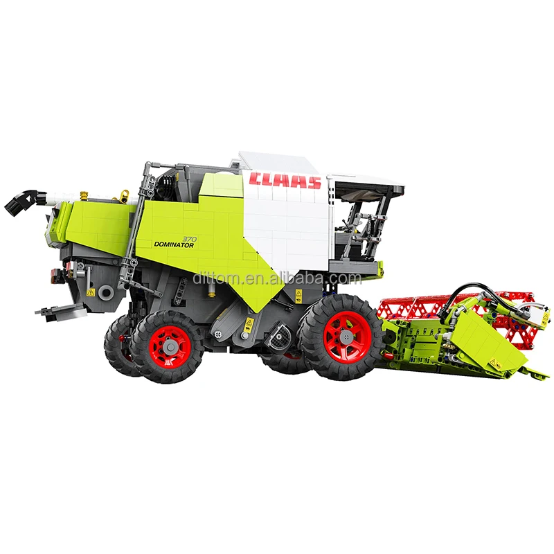Комбайн Cada C61508W класса 1/16 гибридный сельскохозяйственный трактор 370 2 4 г модель сельскохозяйственной техники